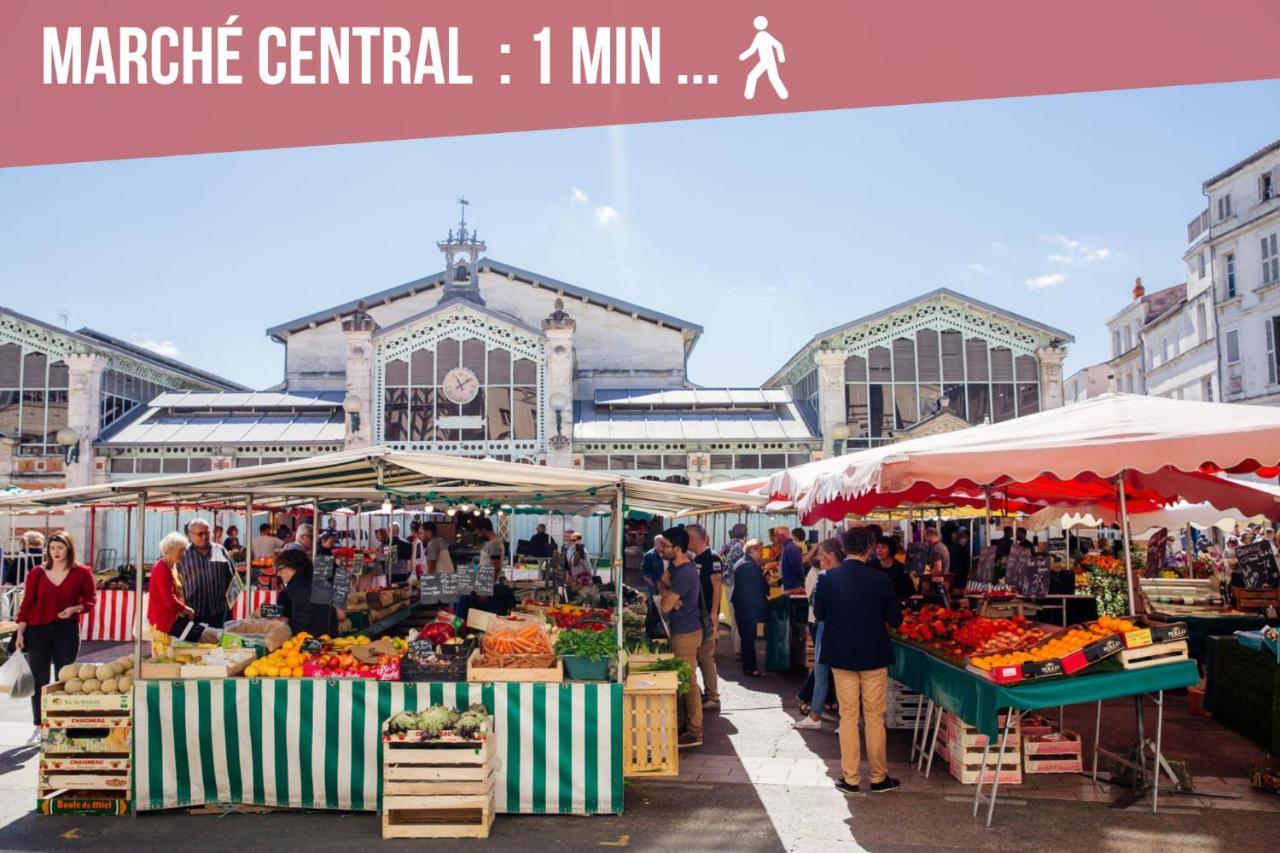 Ღ Marche Central • Au Coeur De Ville & Spacieux La Rochelle  Kültér fotó